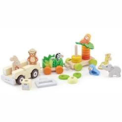 Jouet En Bois Petit Train Safari Sevi 1831® - Jouets écologiques -Jouets En Bois jouet en bois petit train safari sevi 1831 jouets ecologiques 2