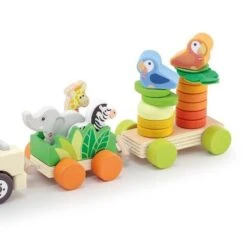 Jouet En Bois Petit Train Safari Sevi 1831® - Jouets écologiques -Jouets En Bois jouet en bois petit train safari sevi 1831 jouets ecologiques 4