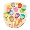 Tender Leaf Toys Jouet En Bois Puzzle ApprentissageChiffres 'Combien De Glands?' - Jouets En Bois -Jouets En Bois jouet en bois puzzle apprentissage chiffres combien de glands jouets en bois