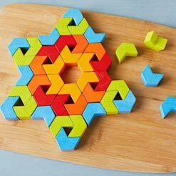 Jouet En Bois Puzzle Attrimath Kaléidoscope HABA® - Jouet En Bois -Jouets En Bois jouet en bois puzzle attrimath kaleidoscope haba jouet en bois 3
