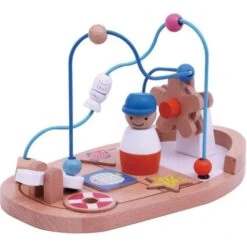 Jouet En Bois Puzzle Looping Du Pêcheur ECO EverEarth® - Jouets Bois