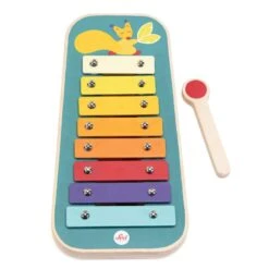 Jouet En Bois Xylophone 8 Tons Métal 'Danses Des Bois' Sevi 1831® - Jouet Musical