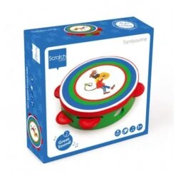 Jouet En Bois Tambourin Déco Fanfare Scratch® - Jouet En Bois -Jouets En Bois jouet en bois tambourin deco fanfare scratch jouet en bois 2