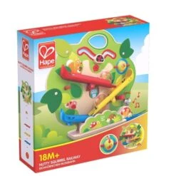 Jouet En Bois Toboggan Circuit Train 'Chemin De Fer Ecureuil' Hape - Jouets En Bois -Jouets En Bois jouet en bois toboggan circuit train chemin de fer ecureuil hape jouets en bois 5