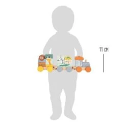 Jouet En Bois Train De Cubes Safari Small Foot By Legler® - Train En Bois -Jouets En Bois jouet en bois train de cubes safari small foot by legler jouets en bois 6