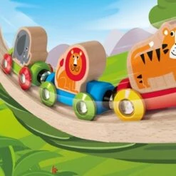 Jouet En Bois Train De La Jungle Hape®- Jouets En Bois -Jouets En Bois jouet en bois train de la jungle hape jouets en bois 4
