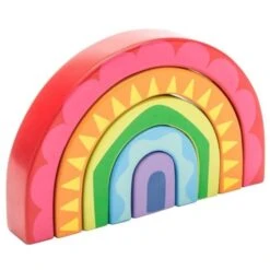 Jouet En Bois Tunnel Arc En Ciel Le Toy Van® - Jouets En Bois -Jouets En Bois jouet en bois tunnel arc en ciel le toy van jouets en bois 1