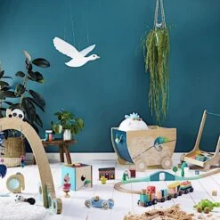 Jouet En Bois Voiture Grand Prix Vintage Bleu Vilac® - Jouets En Bois -Jouets En Bois jouet en bois voiture grand prix vintage bleu vilac jouets en bois 2