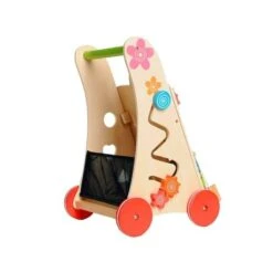 Jouet EverEarth Chariot De Marche Multi-activités - Jouets Bois -Jouets En Bois jouet everearth chariot de marche multi activites jouets bois 2