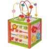 Jouet Cube D'éveil Bébé En Bois Garden EverEarth® - Jouets Bois -Jouets En Bois jouet everearth cube d activites garden jouets bois
