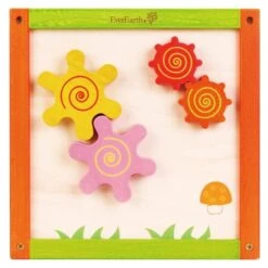 Jouet Cube D'éveil Bébé En Bois Garden EverEarth® - Jouets Bois -Jouets En Bois jouet everearth cube d activites garden jouets bois 2