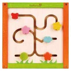 Jouet Cube D'éveil Bébé En Bois Garden EverEarth® - Jouets Bois -Jouets En Bois jouet everearth cube d activites garden jouets bois 4