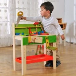 Jouet En Bois EverEarth® Grand établi Charpentier -Jouets En Bois -Jouets En Bois jouet everearth grand etabli charpentier jouets en bois 4