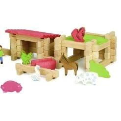 Jouet Jeujura Ma Première Ferme En Bois 120pcs | Ref: 8234 - Jouets Jeujura -Jouets En Bois jouet jeujura ma premiere ferme en bois 120pcs ref 8234 jouets jeujura 2