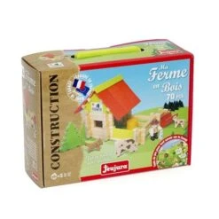 Jouet Jeujura Petite Ferme Avec Animaux (70pcs) | Ref: 8051 - Jouets Ecologiques -Jouets En Bois jouet jeujura petite ferme avec animaux 70pcs ref 88051 jouets ecologiques 1