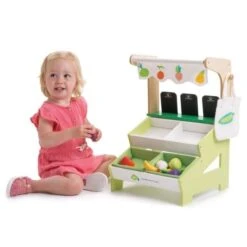 Jouet Marchande En Bois Étal De Marché Tender Leaf Toys® - Jouets Imitation -Jouets En Bois jouet marchande en bois etal de marche tender leaf toys jouets bebe bio 3