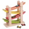 Jouet Rampe De Course Petites VoituresEverEarth® - Jouets Bois -Jouets En Bois jouet rampe de course petites voitures everearth jouets bois