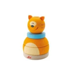 Jouet Sevi 1831 Empilable Chat- Jouets En Bois