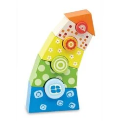 Jouet Tour De Formes à Empiler 'Tower Block Pizze' Wonderworld®- Jouets En Bois -Jouets En Bois jouet tour de formes a empiler tower block pizze wonderworld jouets en bois 1