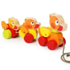 Jouets à Trainer Famille Canards Pour Apprendre à Marcher Cubika® - Jouets Bois