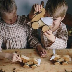 Jouets En Bois à Tirer Cygne Kinderfeets® - Jouets En Bois -Jouets En Bois jouets en bois a tirer cygne kinderfeets jouets en bois 3