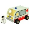 Jouets En Bois Ambulance I'm Toy® - Ambulance En Bois