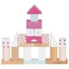 Jouets En Bois Baril De Construction 50 Cubes Life Style Framboise Goki® - Jouets En Bois