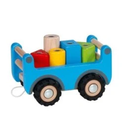 Jouets En Bois Camion Grue Avec Remorque Goki® - Jouets En Bois -Jouets En Bois jouets en bois camion grue remorque goki jouets en bois 3
