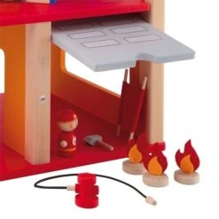 Jouets En Bois Caserne De Pompier Sevi 1831- Jouets Pompiers -Jouets En Bois jouets en bois caserne de pompier sevi 1831 jouets pompiers 4