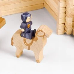 Jouets En Bois Château Fort En Rondins 300pcsJeujura® | Ref: 8026 - Jouets De Construction -Jouets En Bois jouets en bois chateau fort en rondins 300pcs jeujura ref 8026 jouets de construction 11