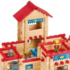 Jouets En Bois Château Fort En Rondins 300pcsJeujura® | Ref: 8026 - Jouets De Construction -Jouets En Bois jouets en bois chateau fort en rondins 300pcs jeujura ref 8026 jouets de construction 9