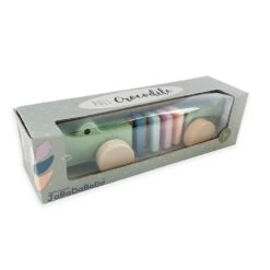 Jouet En BoisCrocodile à Tirer Jabadabado® - Jouet Bois Enfants -Jouets En Bois jouets en bois circuit de petites voitures de safari jabadabado jeux bois enfants 2