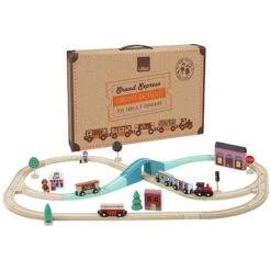 Jouets En Bois Circuit De Train Grand Express Ingela P.Arrhenius Vilac® - Train En Bois