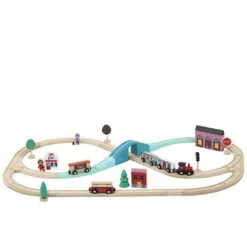 Jouets En Bois Circuit De Train Grand Express Ingela P.Arrhenius Vilac® - Train En Bois -Jouets En Bois jouets en bois circuit de train grand express ingela parrhenius vilac train en bois 3