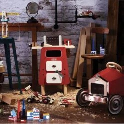 Jouets En Bois Etabli Atelier 76 Pièces Vilac® - Jouets Construction -Jouets En Bois jouets en bois etabli atelier vilac jouets bricolage 8