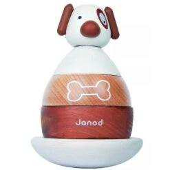 Jouets En Bois Janod Basculo Zigolos Chien - Jouet Bébé