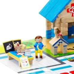 Jouets En Bois La Maison Du Vétérinaire 60 Pièces Jeujura® | Ref: 8216 - Jouets De Construction -Jouets En Bois jouets en bois la maison du veterinaire 60 pcs jeujura ref 8216 jouets de construction 2
