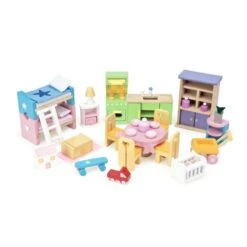 Jouets En Bois Maison De Poupées Meublée Sweatheart Cottage Le Toy Van® - Maison De Poupées -Jouets En Bois jouets en bois maison de poupees meublee sweatheart cottage le toy van 3