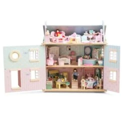 Jouets En Bois Maison De Poupées Non Meublée Bay Tree - Jouets Le Toy Van® -Jouets En Bois jouets en bois maison de poupees non meublee bay tree jouets le toy van 3