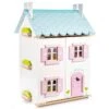 Jouets En Bois Maison De Poupées Victorienne Meublée Blue Bird Cottage Le Toy Van® - Jouets Imitation