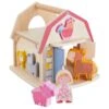 Jouets En Bois Petite Ferme Boite à Formes HABA® - Jouet En Bois Bébé -Jouets En Bois jouets en bois petite ferme boite a formes haba jouet en bois bebe