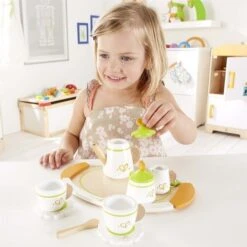Jouets En Bois Plateau Dinette Service à Thé - Jouets Hape -Jouets En Bois jouets en bois plateau dinette service a the jouets hape 4