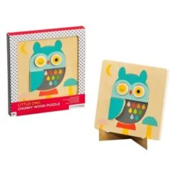 Jouets En Bois Puzzle Hibou PetitCollage® - Jouets En Bois Petit Collage® -Jouets En Bois jouets en bois puzzle hibou petitcollage jouets en bois petit collage 2
