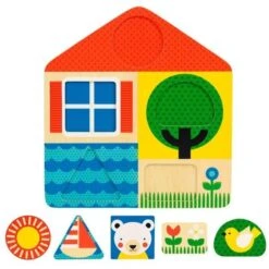 Jouets En Bois Puzzle Jour & Nuit PetitCollage® - Jouets En Bois Petit Collage® -Jouets En Bois jouets en bois puzzle jour nuit petitcollage jouets en bois petit collage 1