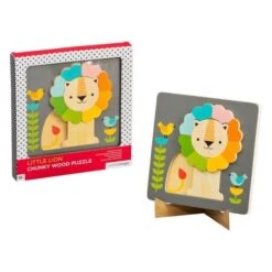 Jouets En Bois Puzzle Lion PetitCollage® - Jouets En Bois Petit Collage® -Jouets En Bois jouets en bois puzzle lion petitcollage jouets en bois petit collage 2