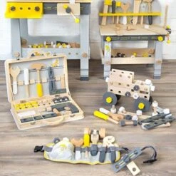 Jouets En Bois Set De Construction 67 Pièces Miniwob Small Foot By Legler® - Jouets Bricolage -Jouets En Bois jouets en bois set de construction 67 pieces miniwob small foot by legler jouets bricolage 7