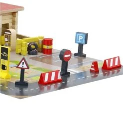 Jouets En Bois Station Service 80 Pcs Jeujura® | Ref: 8221 - Jouets De Construction -Jouets En Bois jouets en bois station service 80 pcs jeujura ref 8221 jouets de construction 2