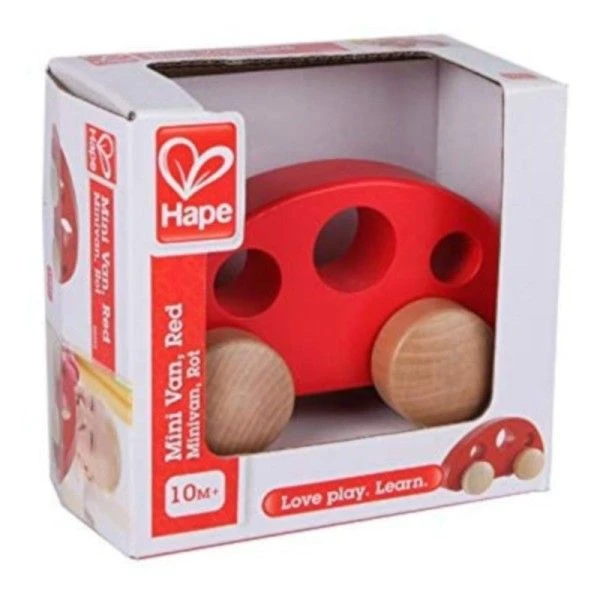 Ma Première Petite Voiture Rouge Hape® - Jouets En Bois Hape® 4 Ma Première Petite Voiture Rouge Hape® - Jouets En Bois Hape® – Image 2