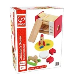 Jouets En Bois Maison De Poupées Accessoires 'Chambre D'Enfant' Hape® - Jouets Hape® -Jouets En Bois maison de poupees accessoires chambre d enfant hape 3