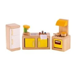 Maison De Poupées Accessoires 'Cuisine' Hape® - Jouets Hape® -Jouets En Bois maison de poupees accessoires cuisine hape jouets hape 1